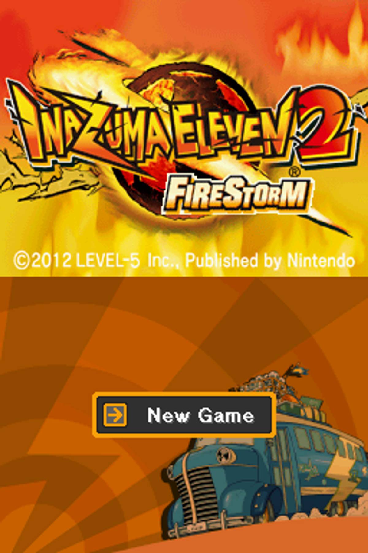 Inazuma Eleven 2: Firestorm ROM - NDS screenshot 1