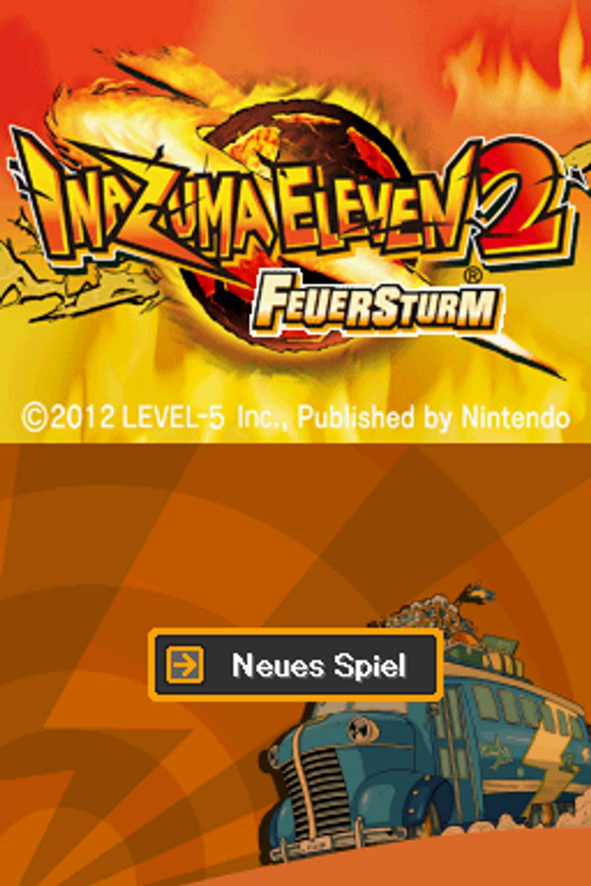Inazuma Eleven 2: Firestorm ROM - NDS screenshot 2