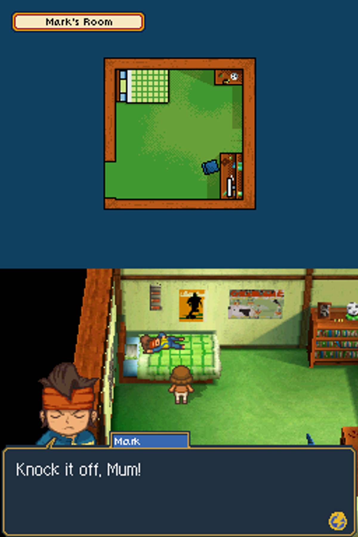 Inazuma Eleven 2: Firestorm ROM - NDS screenshot 9