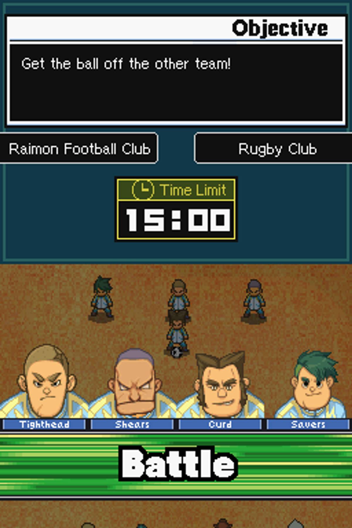 Inazuma Eleven ROM - NDS screenshot 10