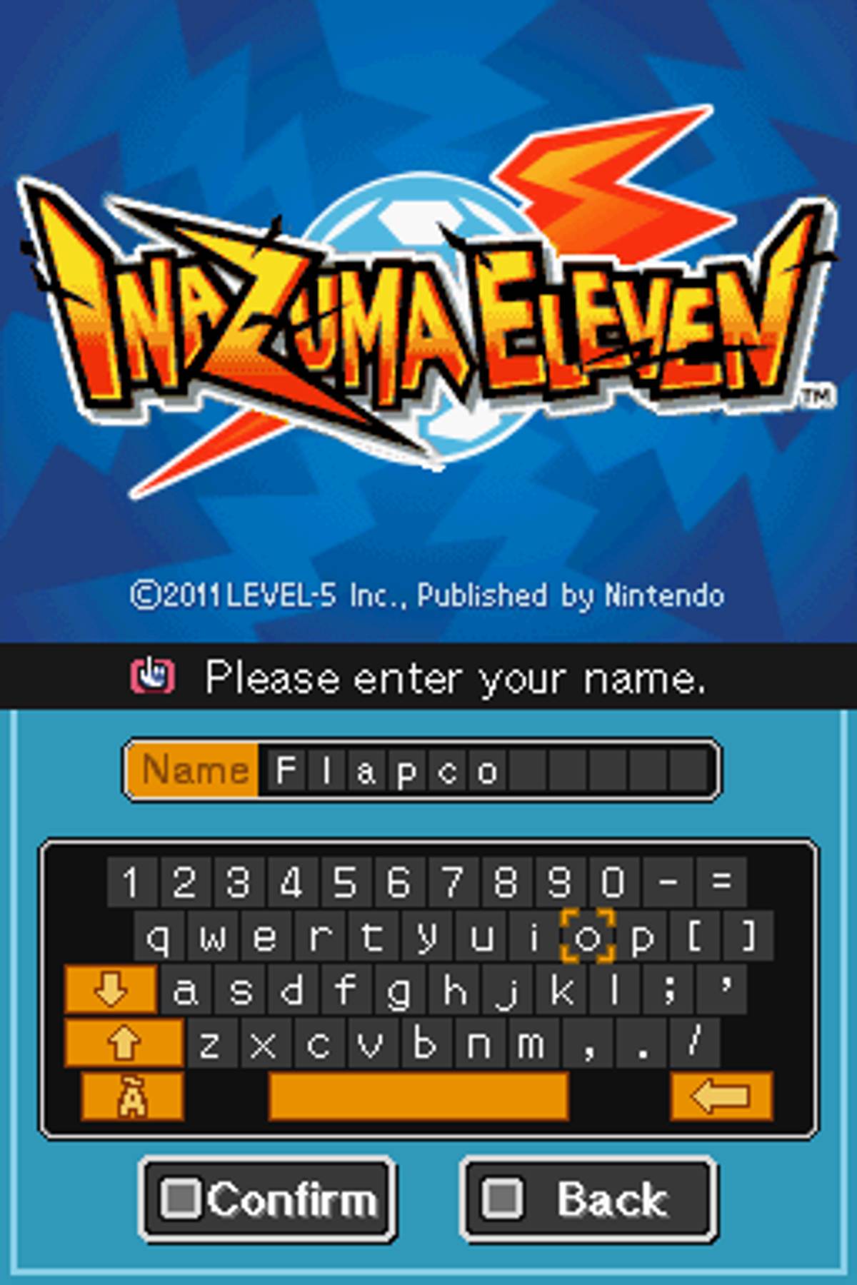 Inazuma Eleven ROM - NDS screenshot 3