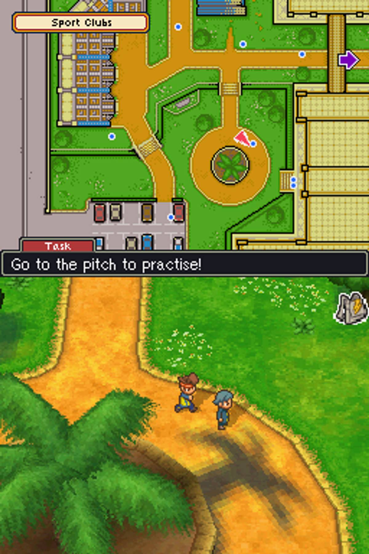 Inazuma Eleven ROM - NDS screenshot 7