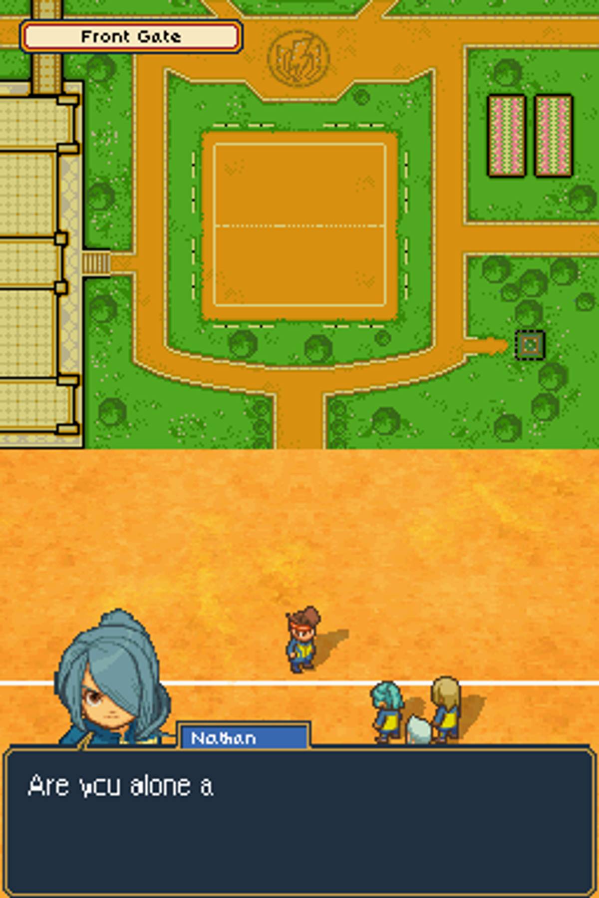 Inazuma Eleven ROM - NDS screenshot 9
