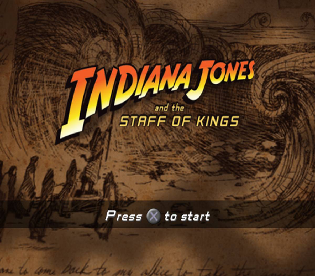 Indiana Jones and the Staff of Kings ISO - PS2 screenshot 1
