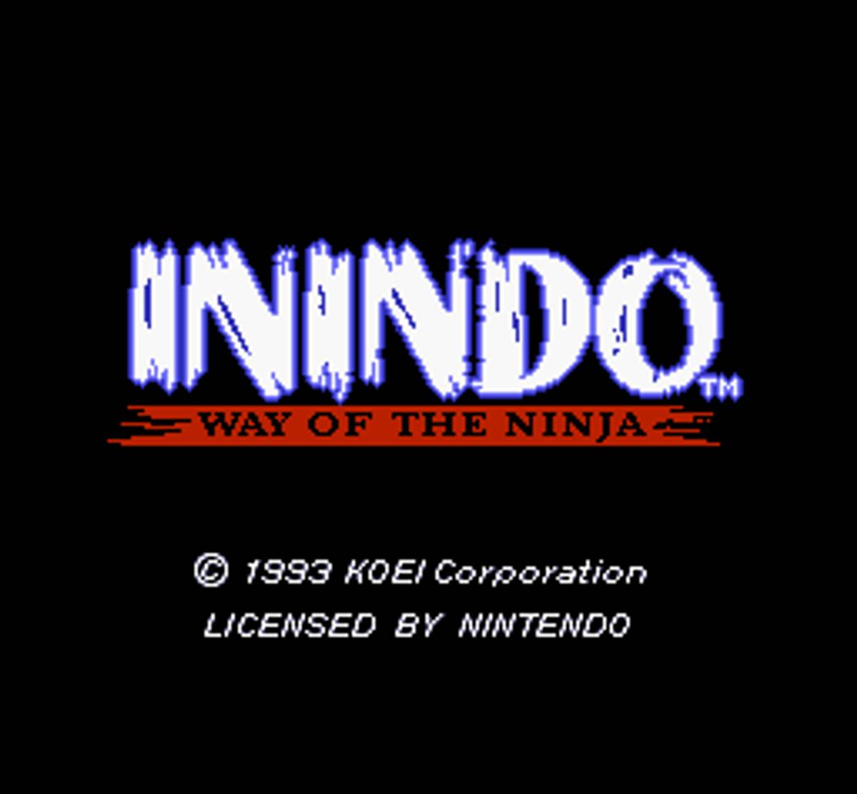 Inindo: Way of the Ninja ROM - SNES screenshot 1