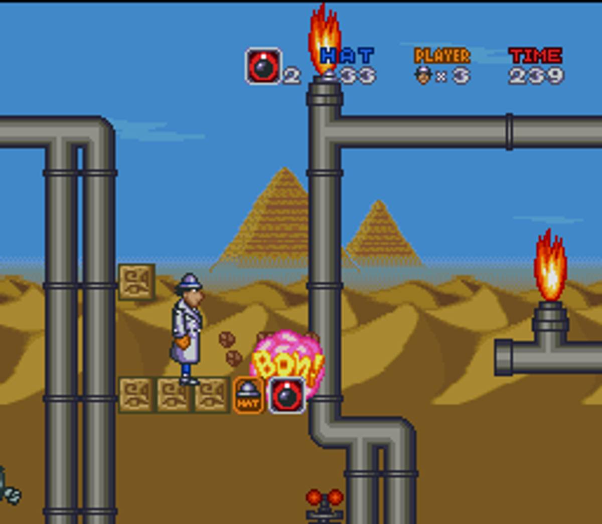 Inspector Gadget ROM - SNES screenshot 10