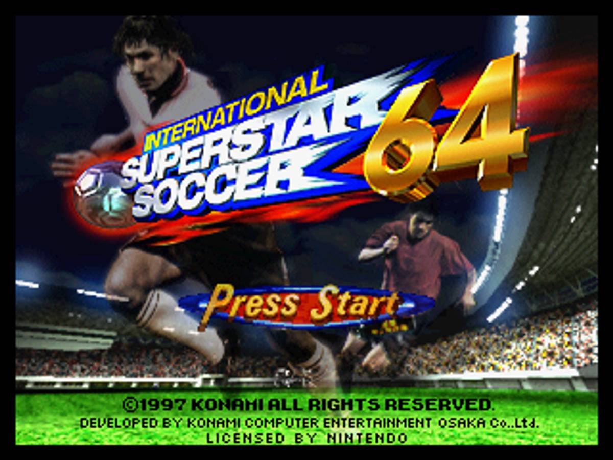 International Superstar Soccer 64 ROM - N64 screenshot 2