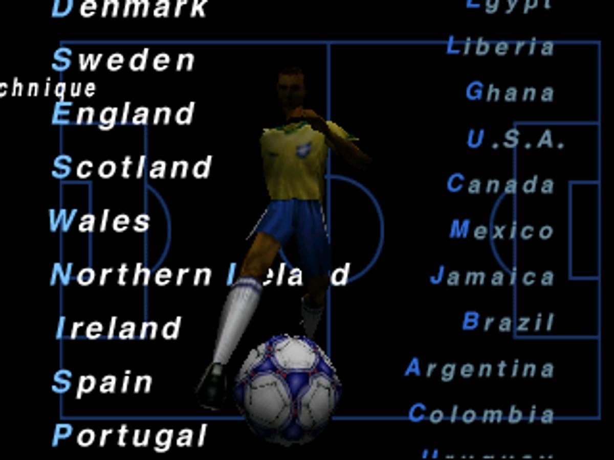 International Superstar Soccer '98 ROM - N64 screenshot 1