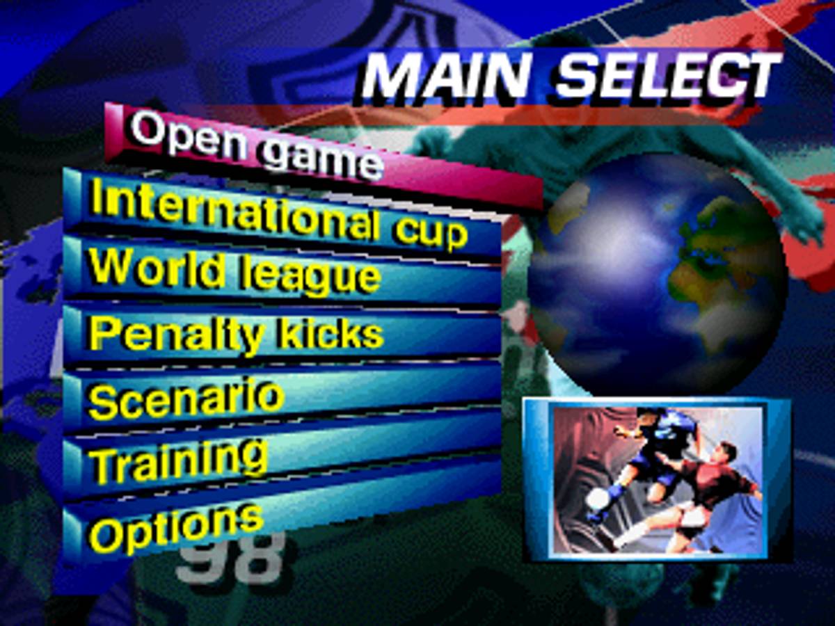 International Superstar Soccer '98 ROM - N64 screenshot 3