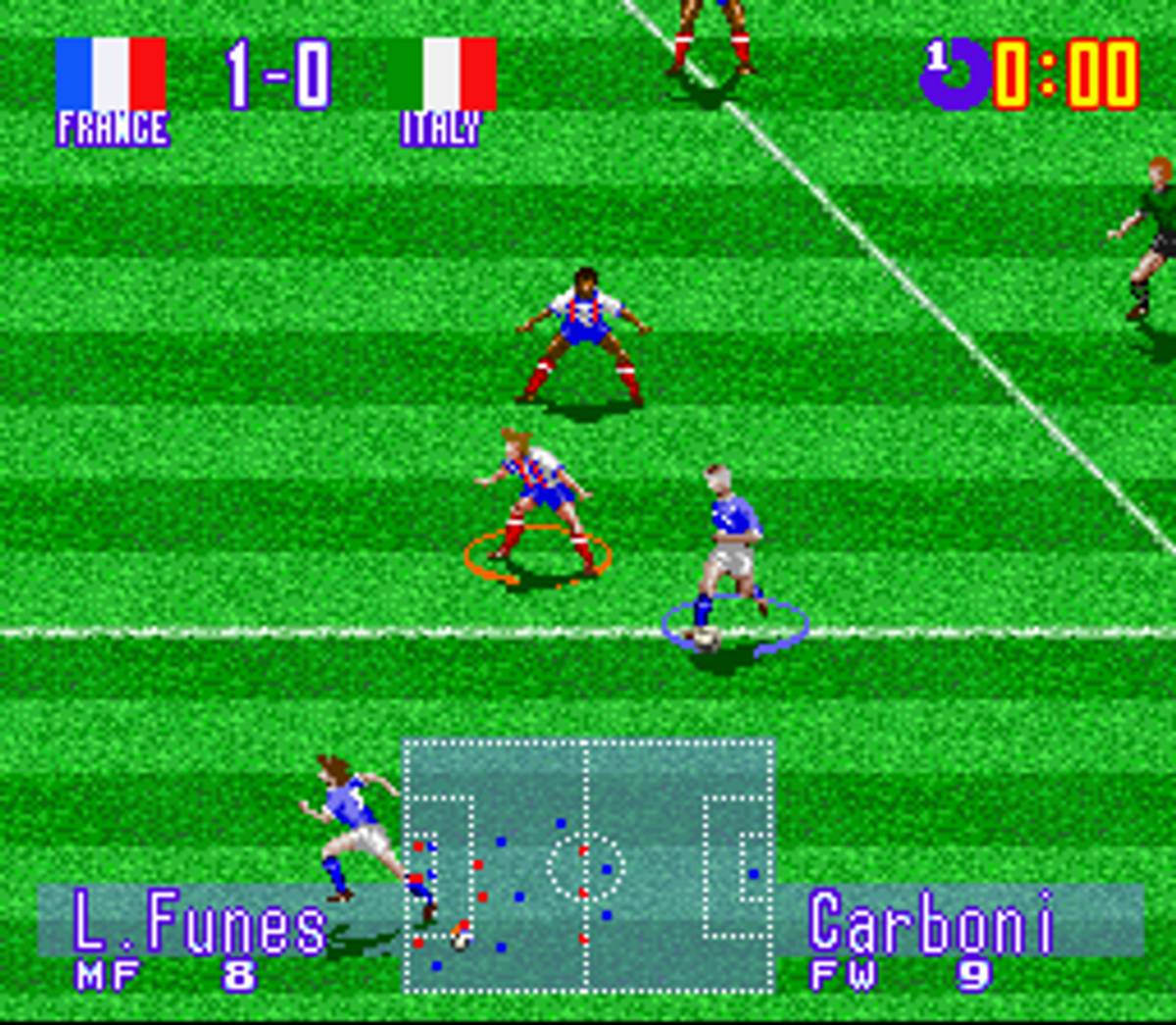 International Superstar Soccer Deluxe ROM - SNES screenshot 6