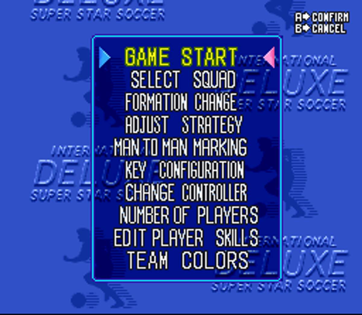 International Superstar Soccer Deluxe ROM - SNES screenshot 9