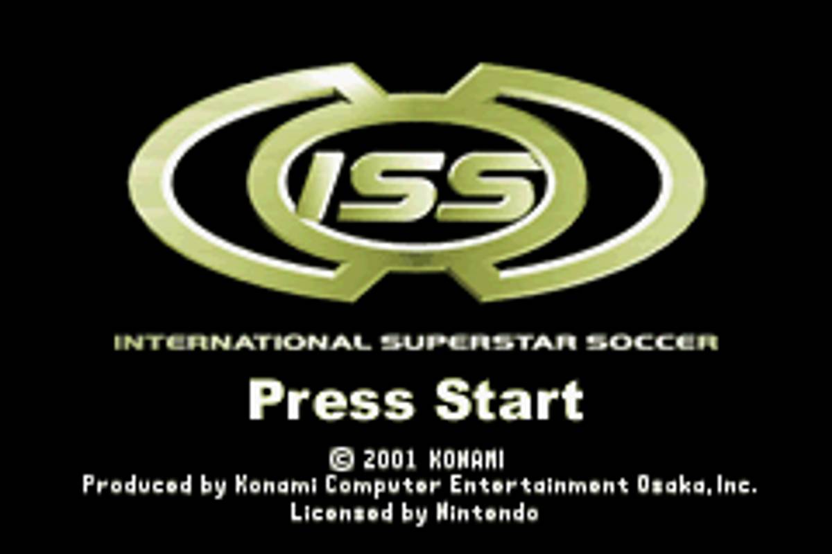 International Superstar Soccer ROM - GBA screenshot 1