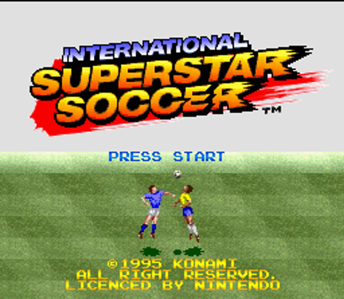 International Superstar Soccer ROM - SNES screenshot 2