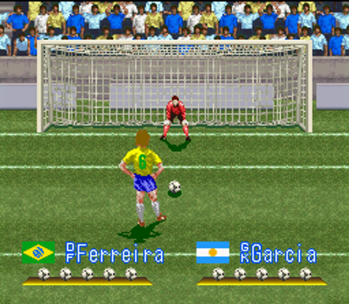 International Superstar Soccer ROM - SNES screenshot 7
