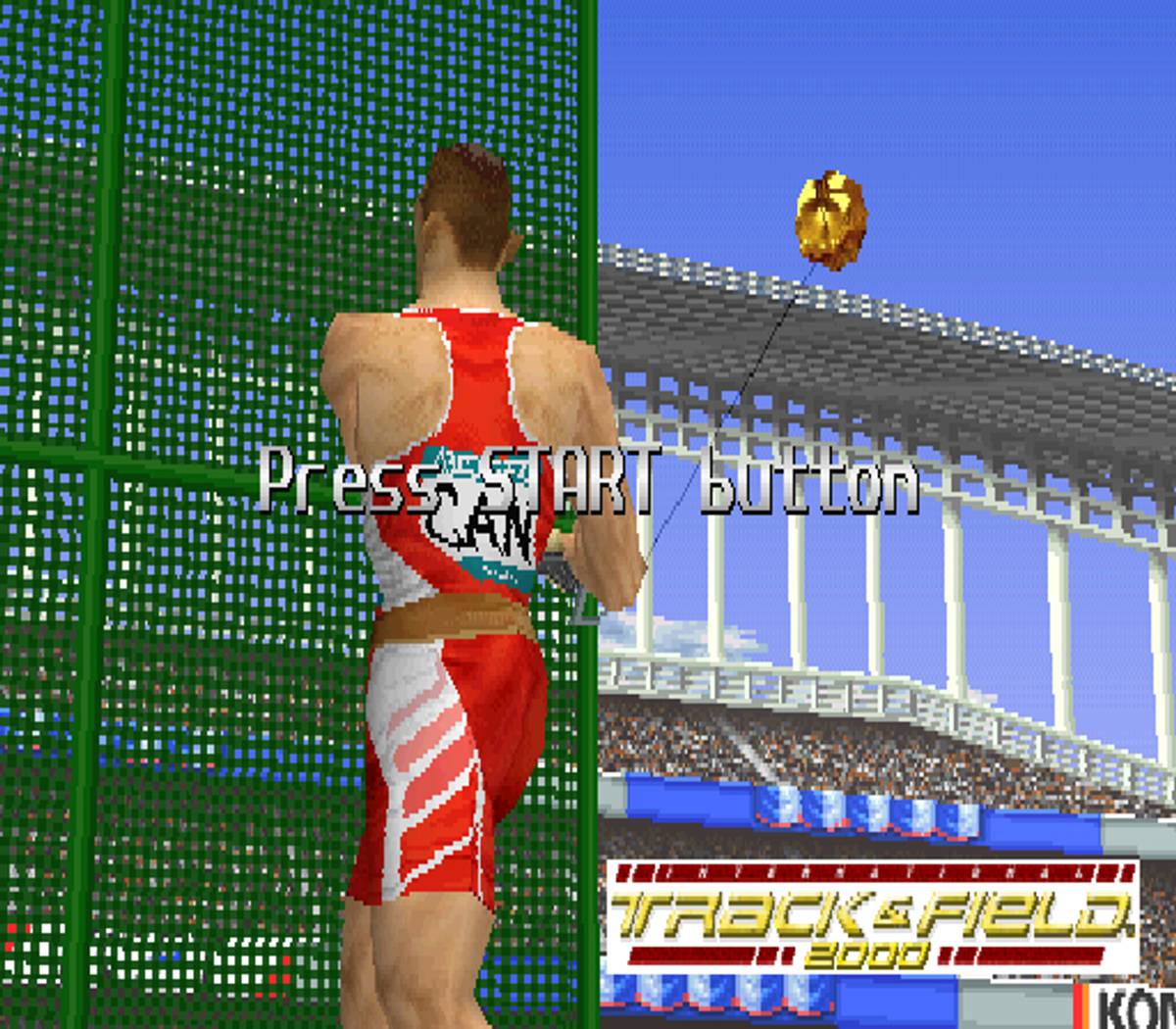 International Track & Field 2000 ISO - PS1 screenshot 3