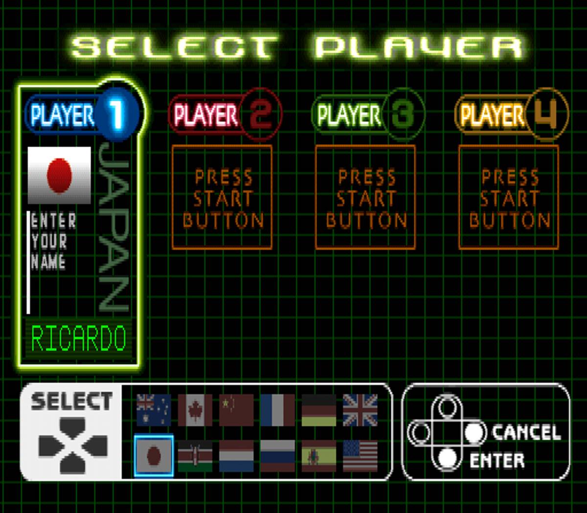 International Track & Field 2000 ISO - PS1 screenshot 5