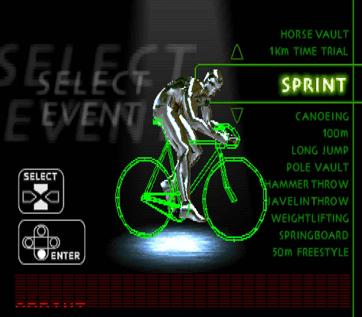 International Track & Field 2000 ISO - PS1 screenshot 6