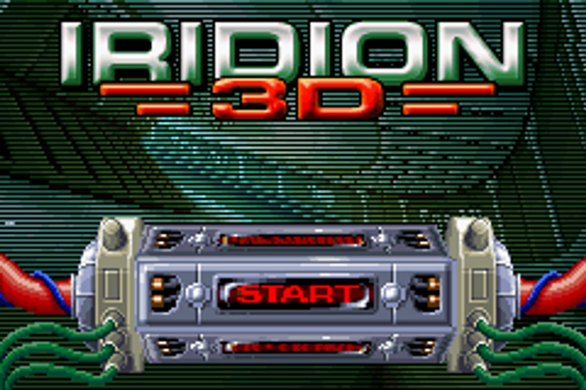 Iridion 3D ROM - GBA screenshot 1