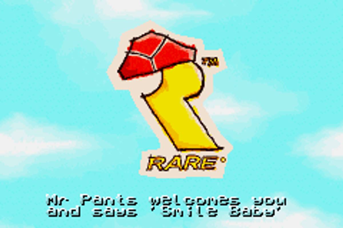It's Mr Pants ROM - GBA screenshot 1