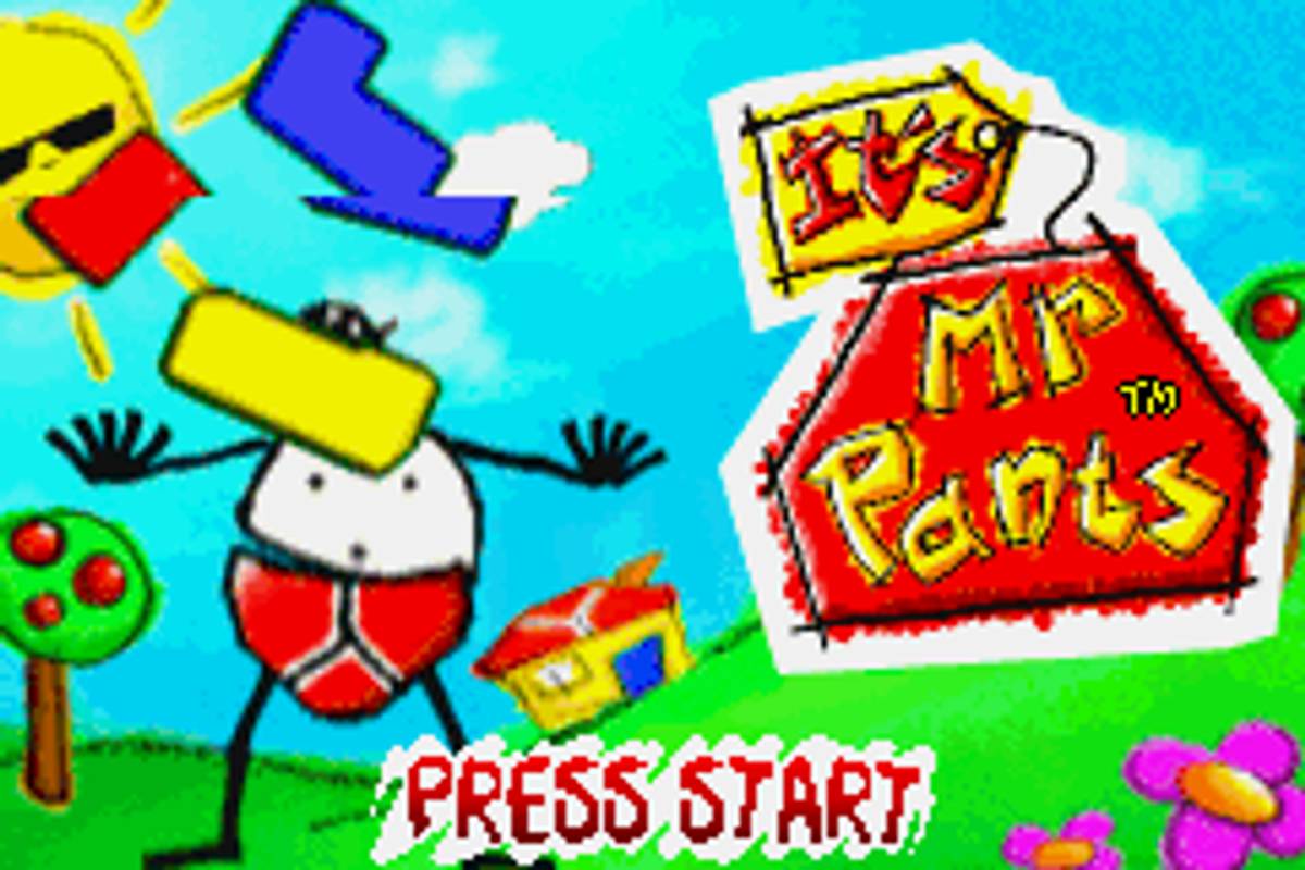 It's Mr Pants ROM - GBA screenshot 2