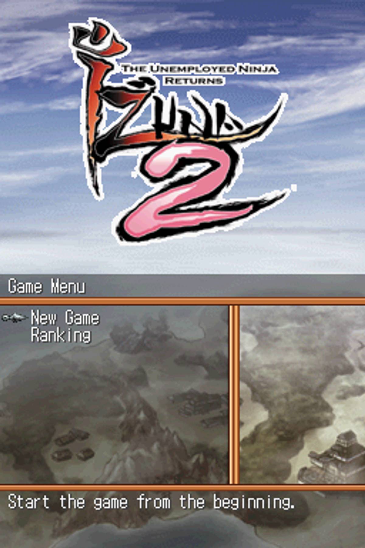 Izuna 2: The Unemployed Ninja Returns ROM - NDS screenshot 3