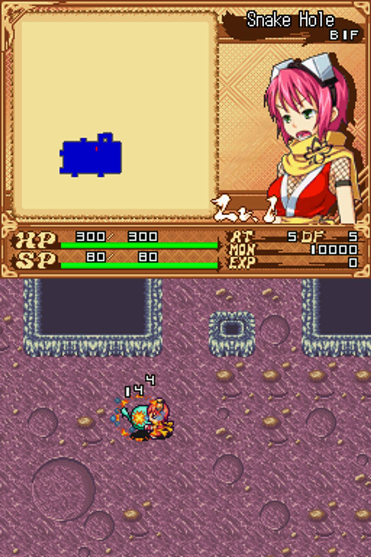Izuna: Legend of the Unemployed Ninja ROM - NDS screenshot 10