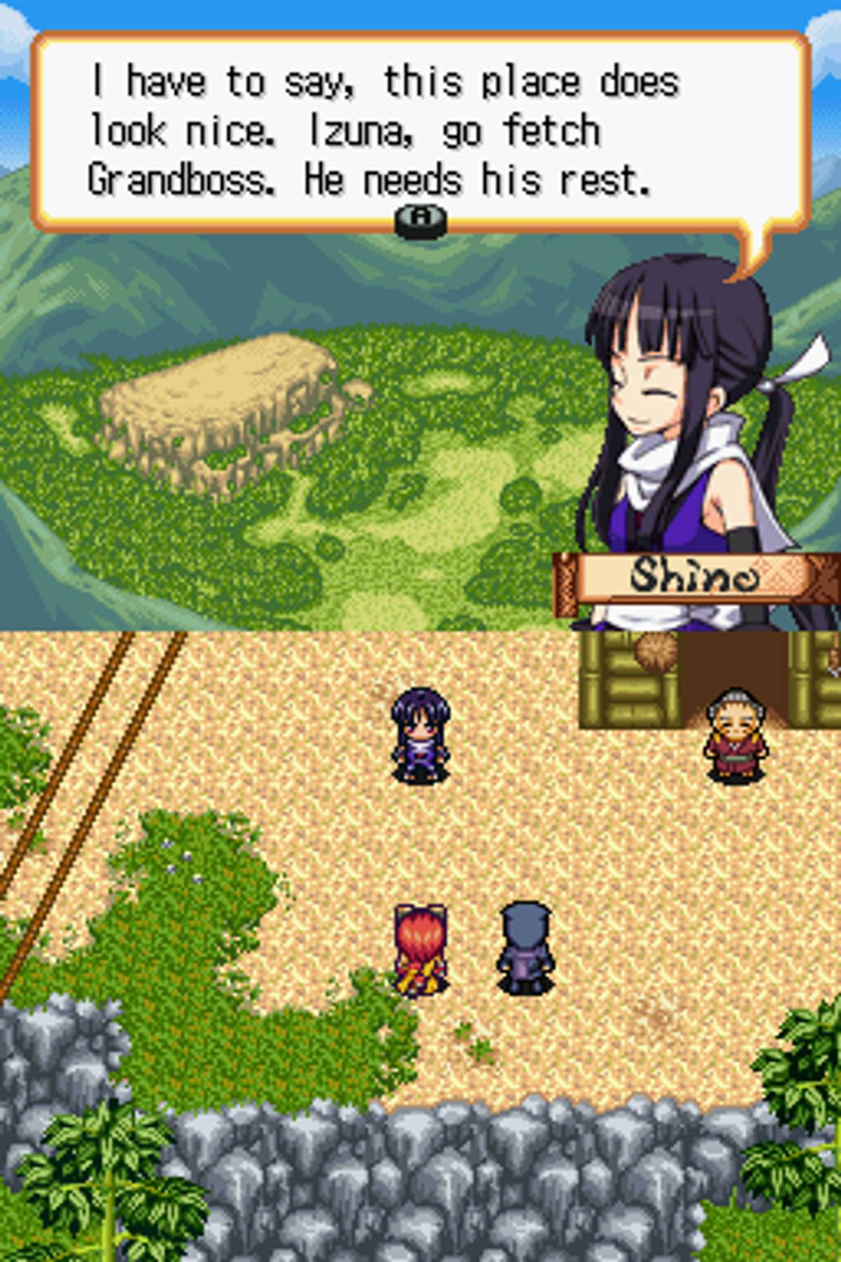 Izuna: Legend of the Unemployed Ninja ROM - NDS screenshot 4