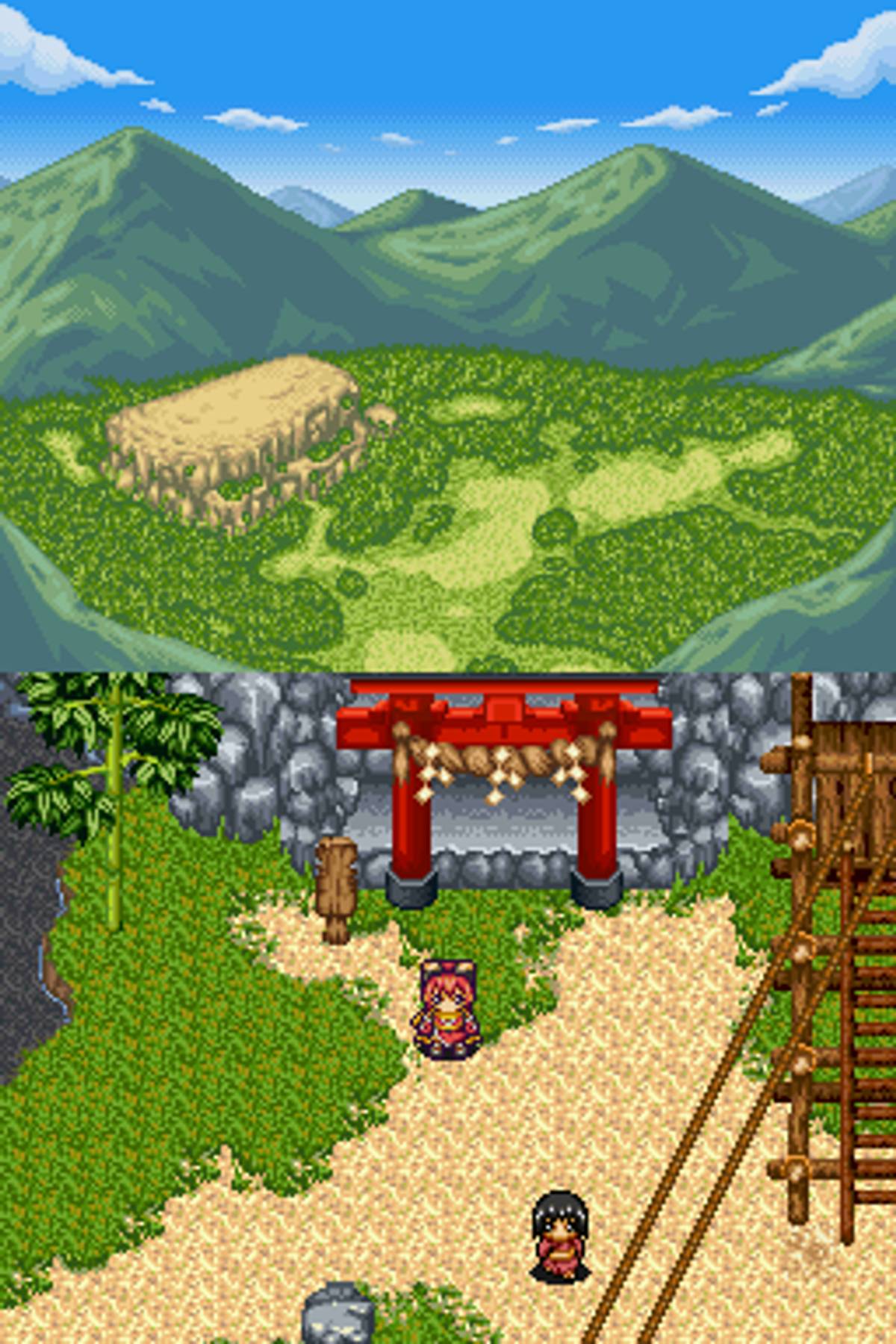 Izuna: Legend of the Unemployed Ninja ROM - NDS screenshot 5