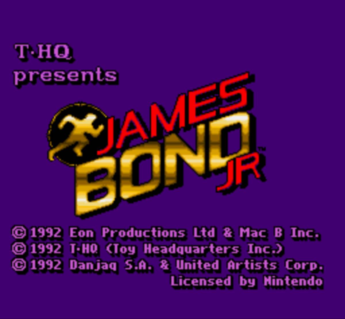 James Bond Jr ROM - SNES screenshot 1