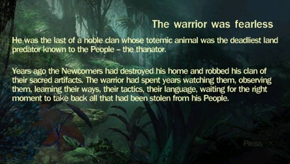 James Cameron's Avatar: The Game ISO - PSP screenshot 6