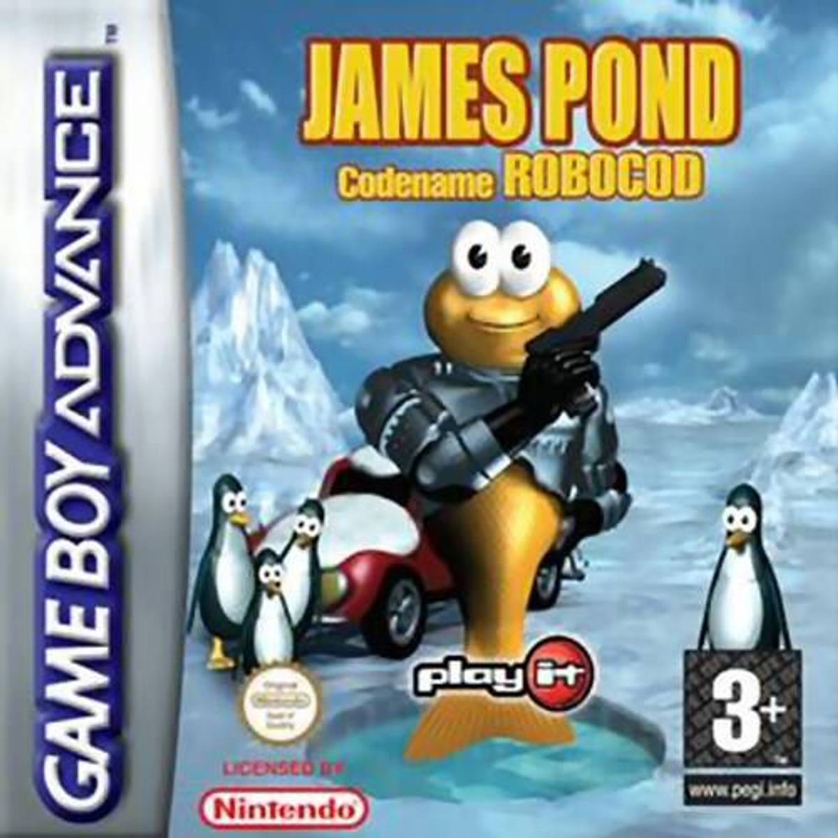 Download Torrent James Pond: Codename Robocod ROM – GBA