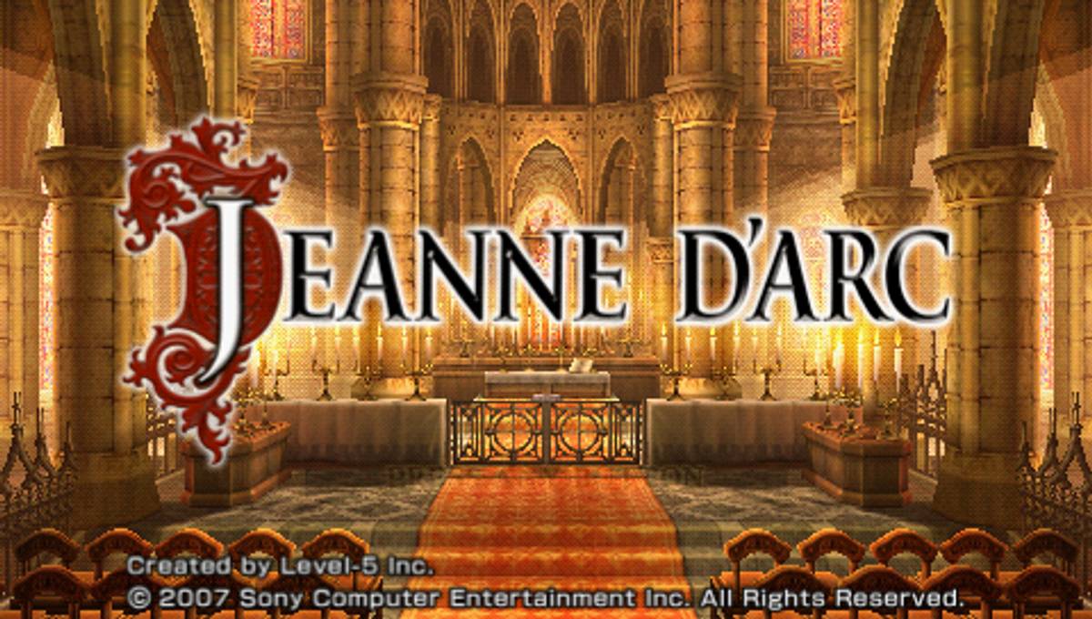 Jeanne d'Arc ISO - PSP screenshot 1