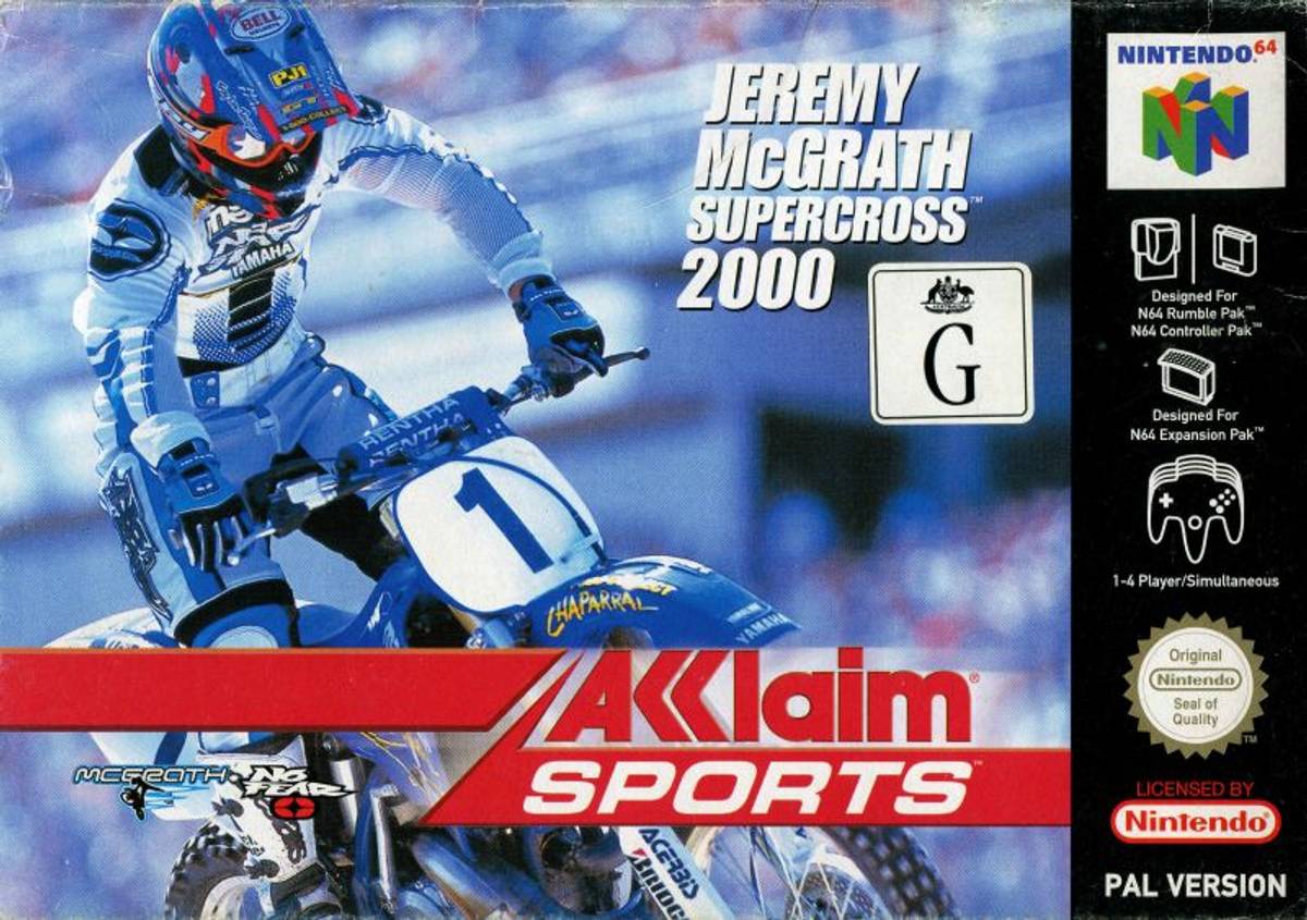 Download Torrent Jeremy McGrath Supercross 2000 ROM – N64