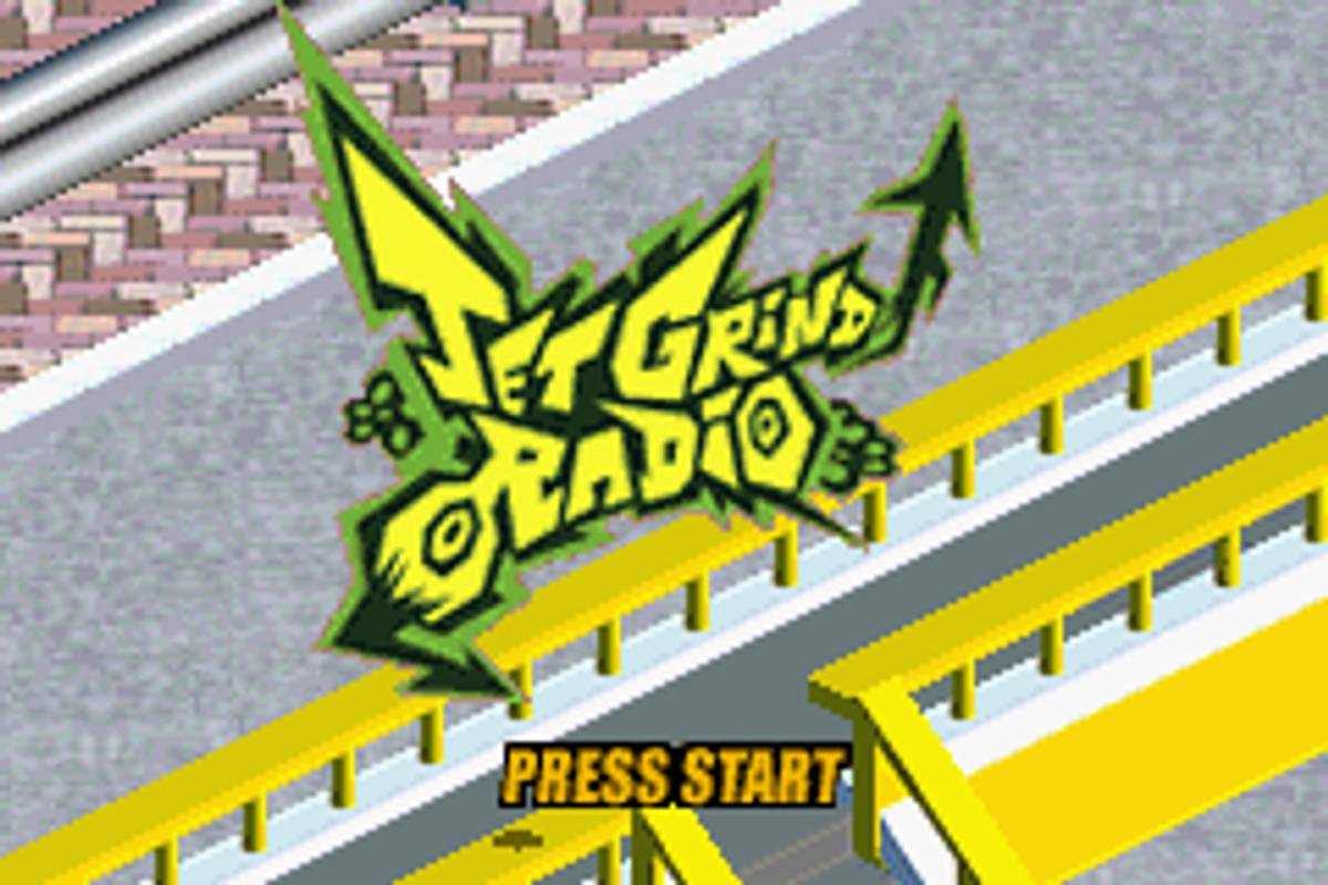 Jet Grind Radio ROM - GBA screenshot 1