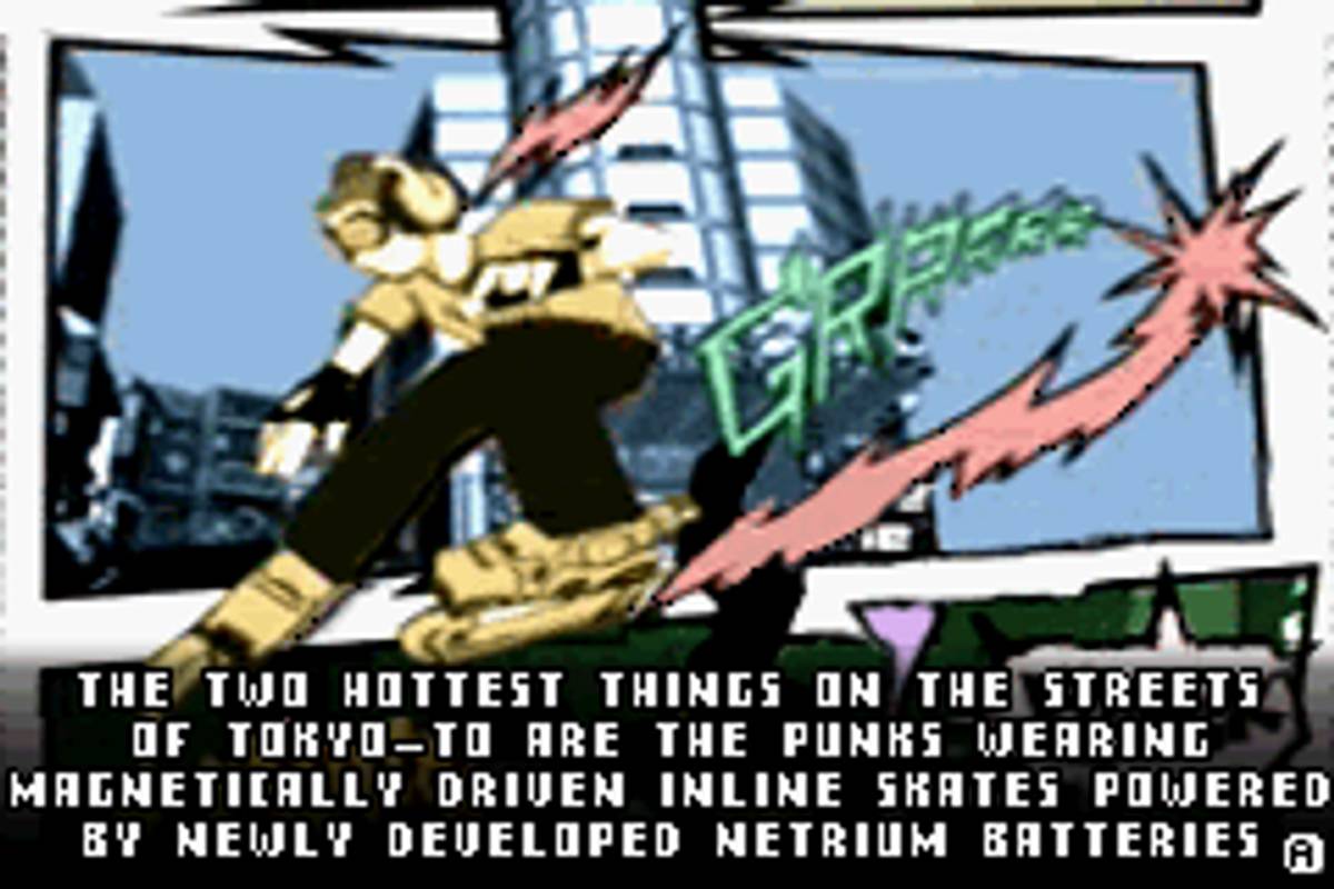 Jet Grind Radio ROM - GBA screenshot 2