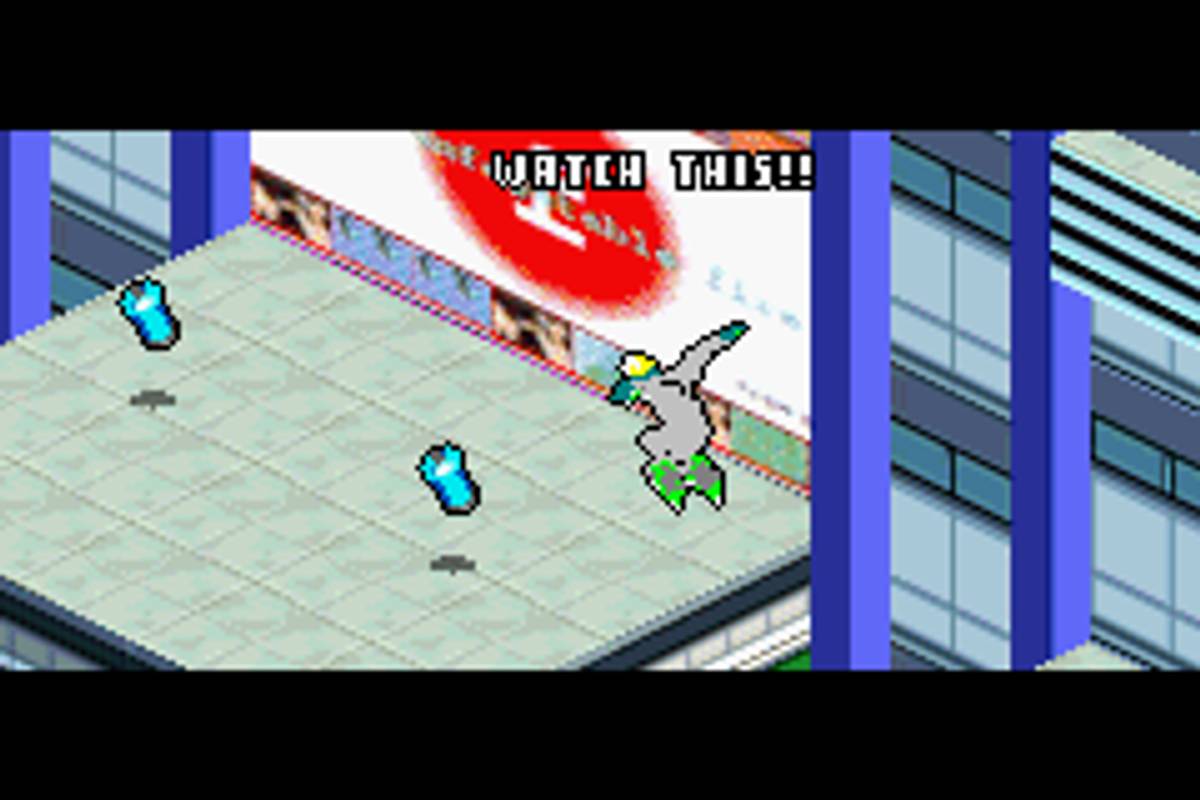 Jet Grind Radio ROM - GBA screenshot 3