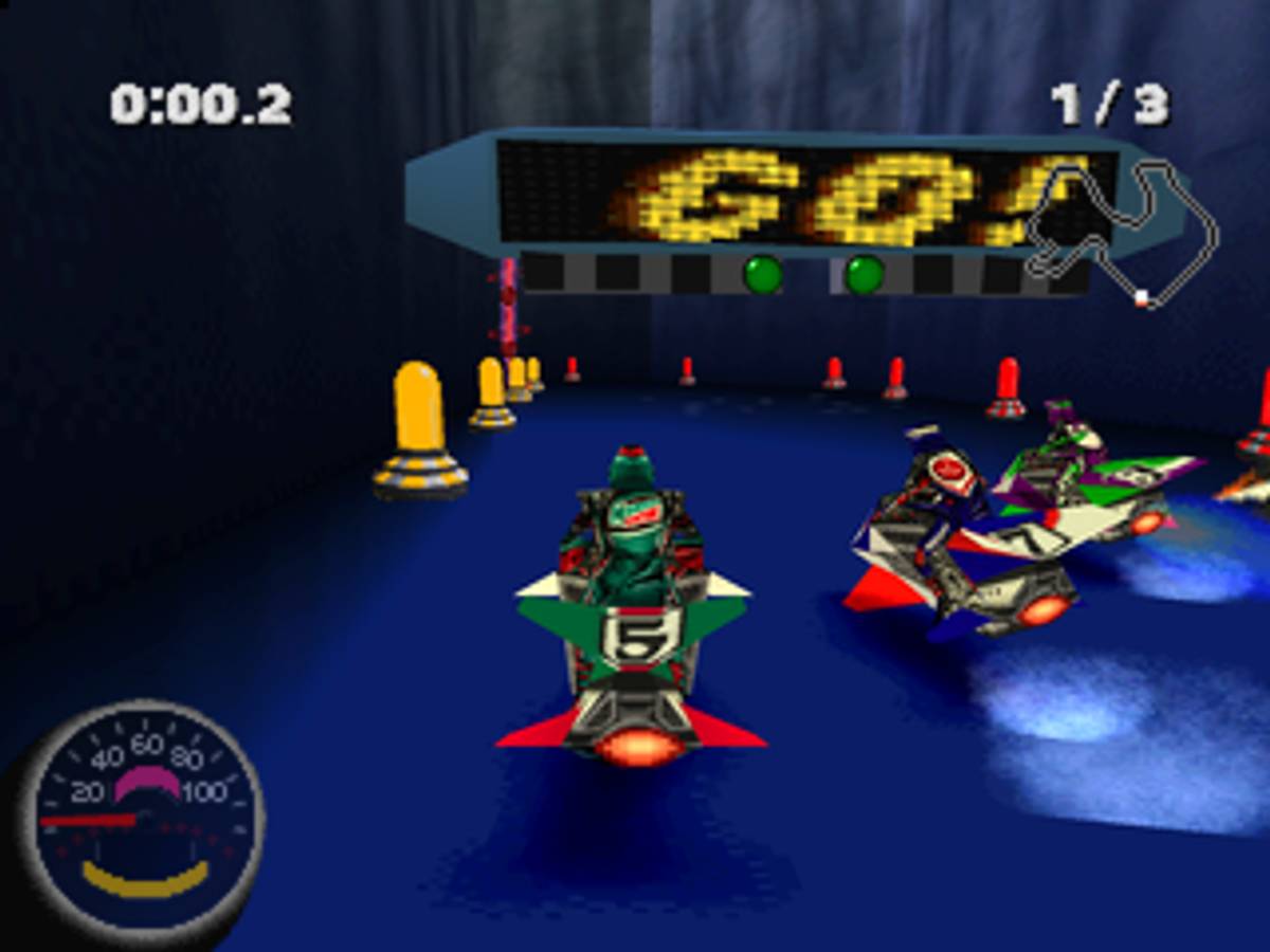 Jet Moto 2 ISO - PS1 screenshot 1