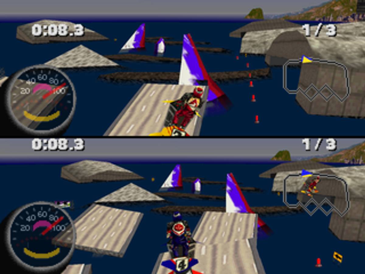Jet Moto 2 ISO - PS1 screenshot 4