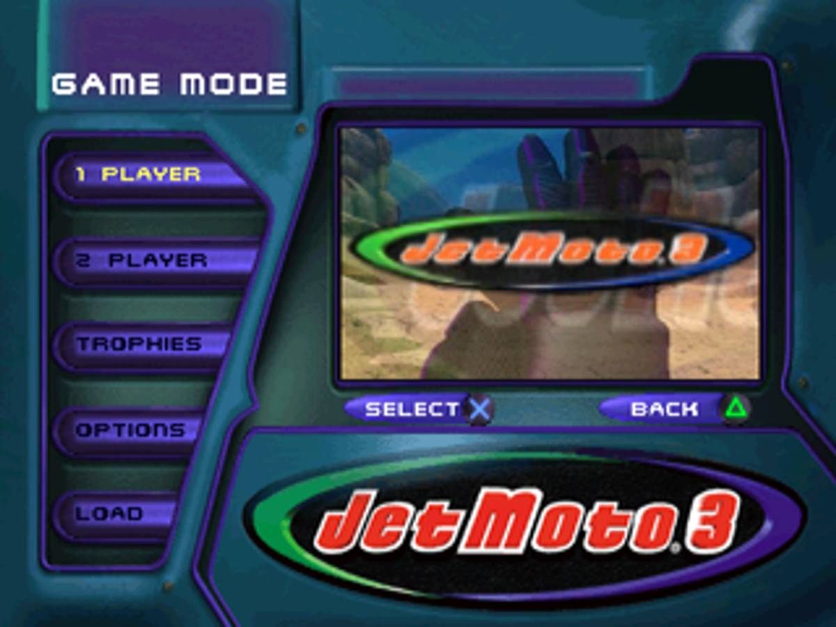 Jet Moto 3 ISO - PS1 screenshot 2