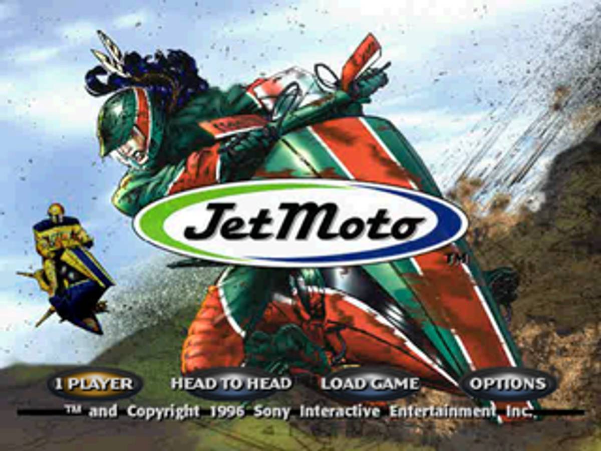 Jet Moto ISO - PS1 screenshot 1