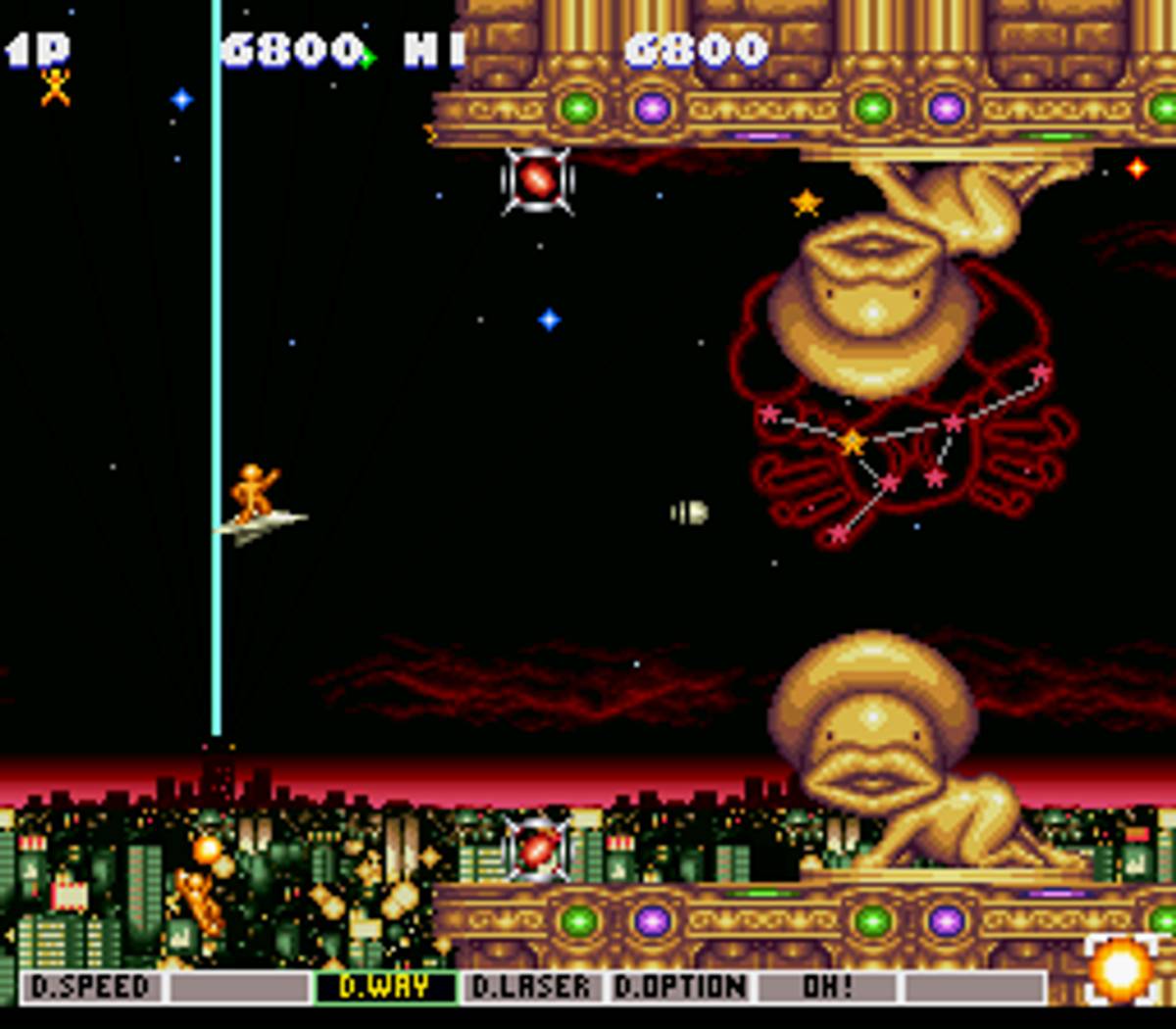 Jikkyō Oshaberi Parodius ROM - SNES screenshot 8