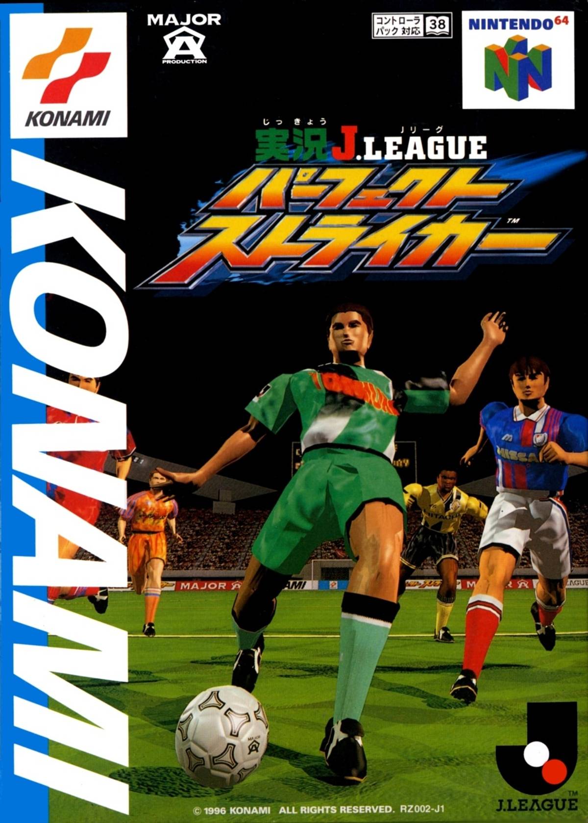 Download Torrent Jikkyou J.League Perfect Striker ROM – N64