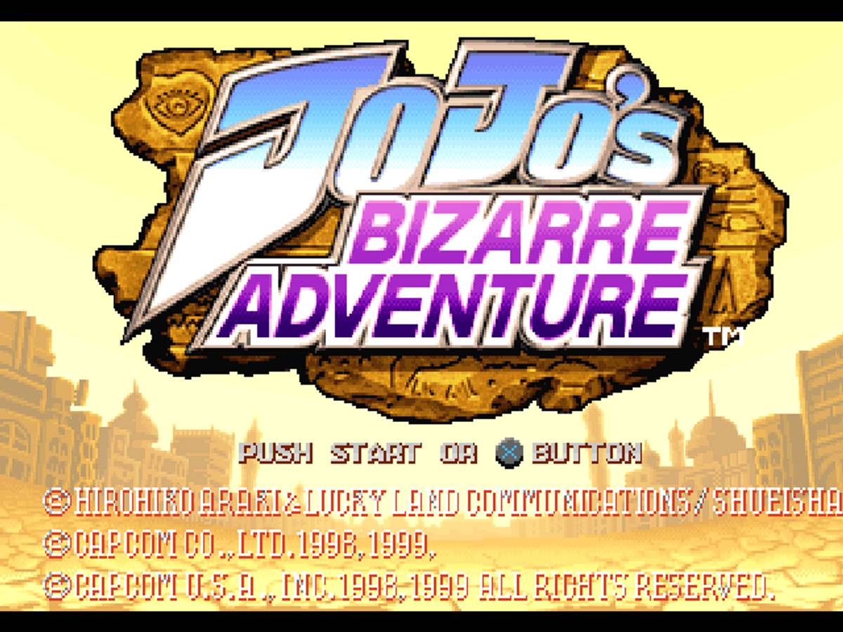 JoJo's Bizarre Adventure ISO - PS1 screenshot 1