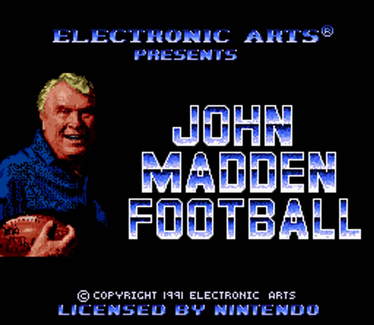 John Madden Football '92 ROM - SNES screenshot 1