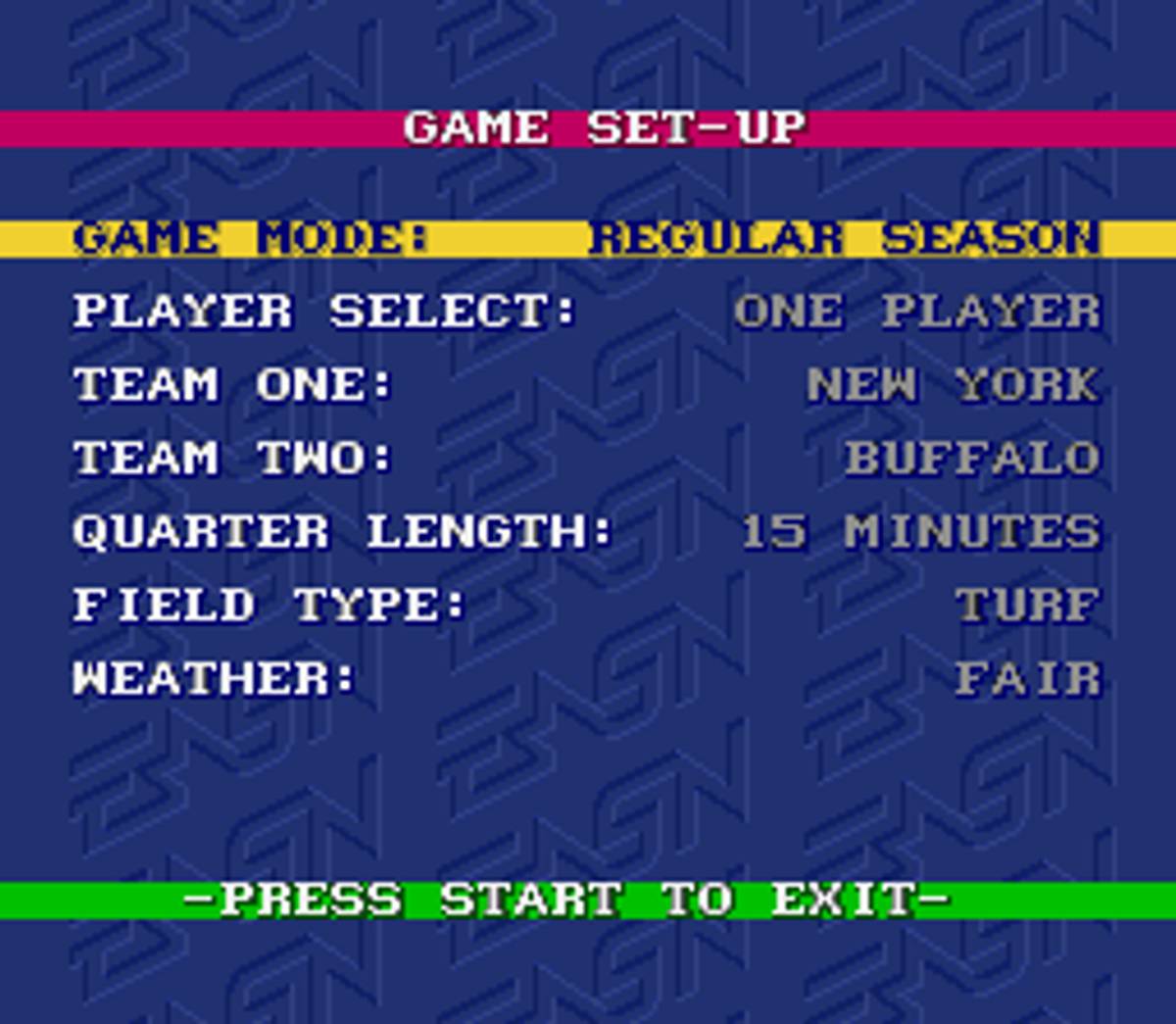 John Madden Football '92 ROM - SNES screenshot 4