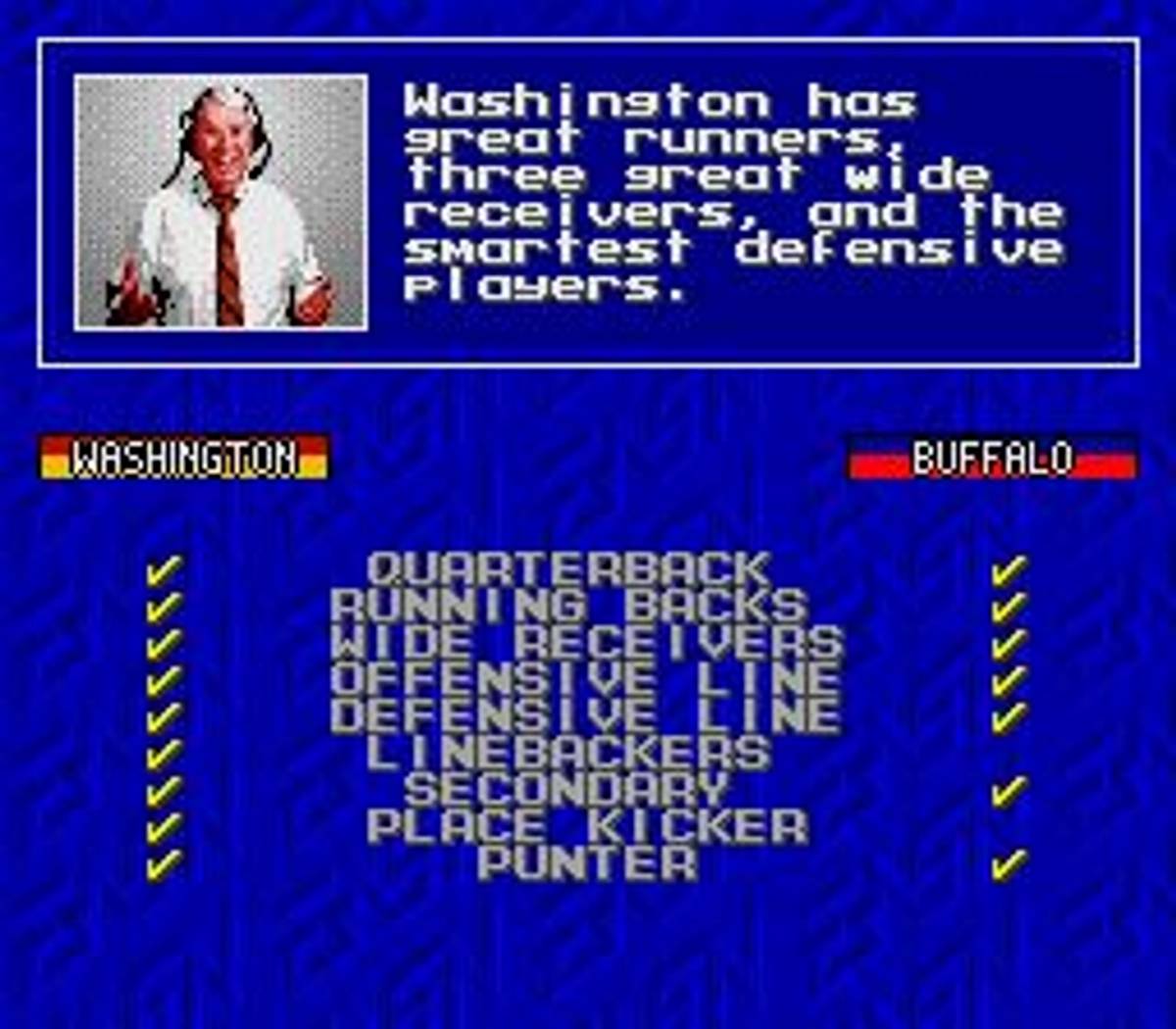 John Madden Football '93 ROM - SNES screenshot 3
