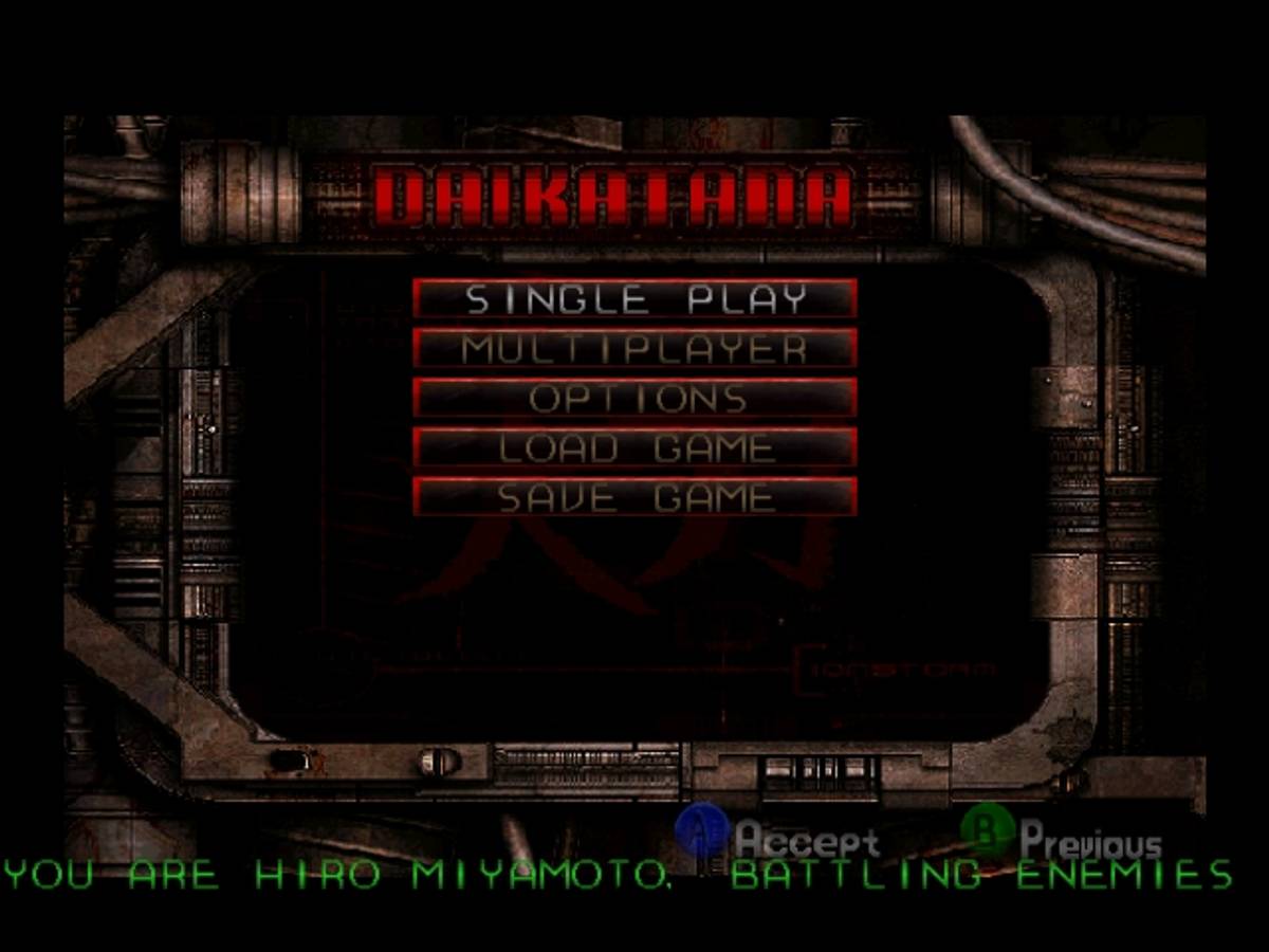 John Romero's Daikatana ROM - N64 screenshot 2