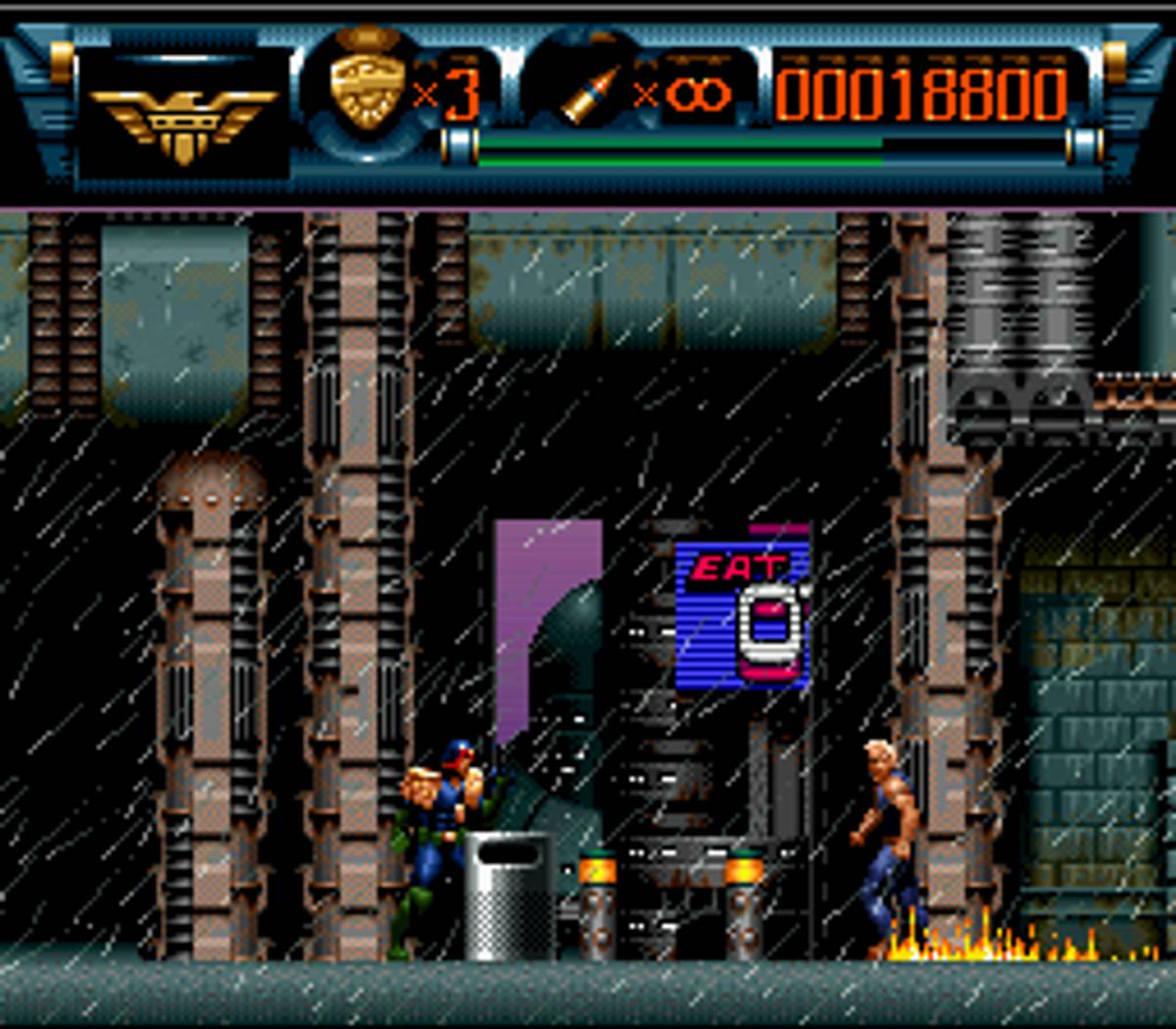 Judge Dredd ROM - SNES screenshot 10
