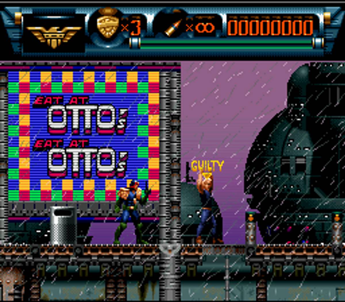 Judge Dredd ROM - SNES screenshot 5