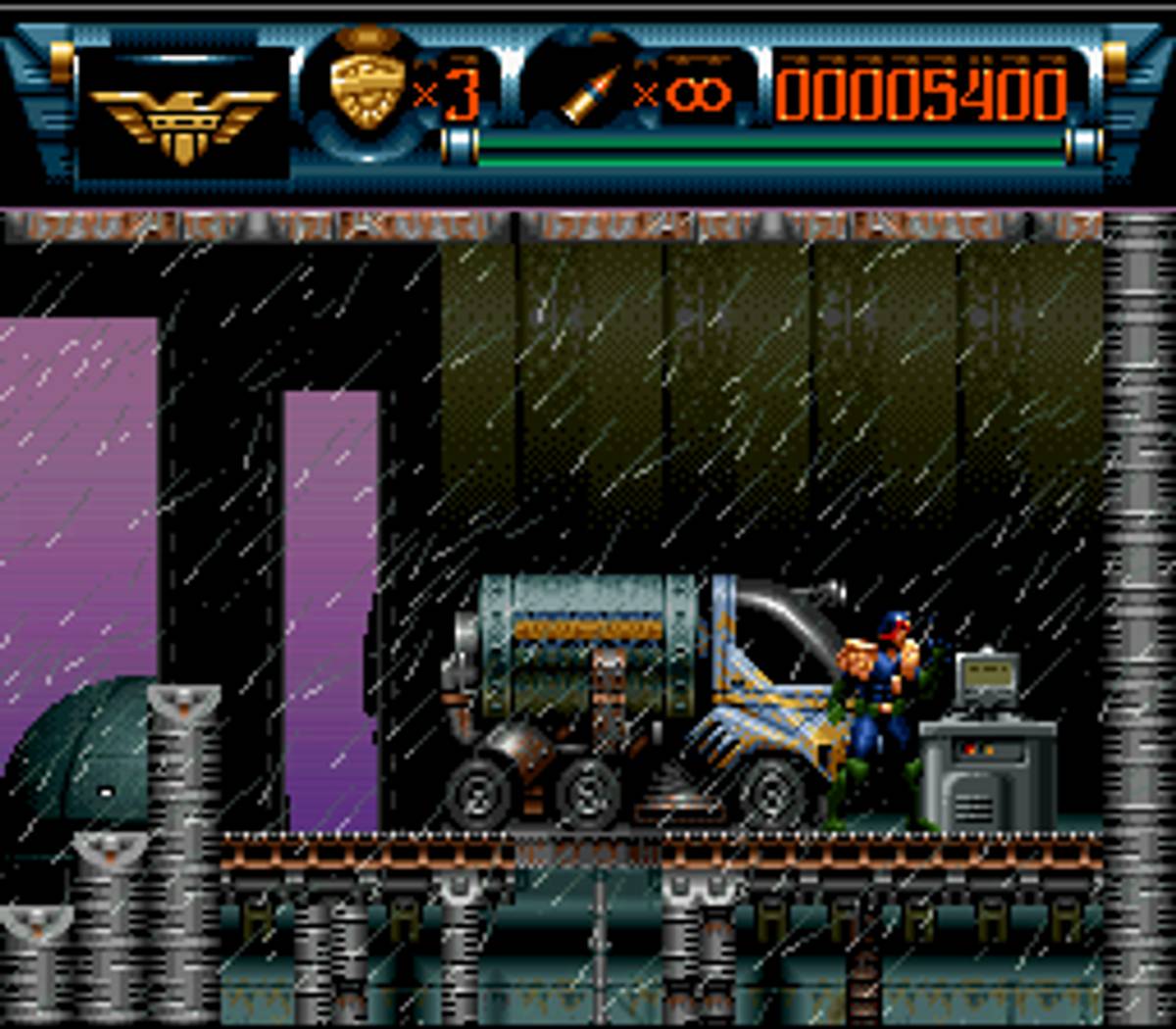 Judge Dredd ROM - SNES screenshot 7